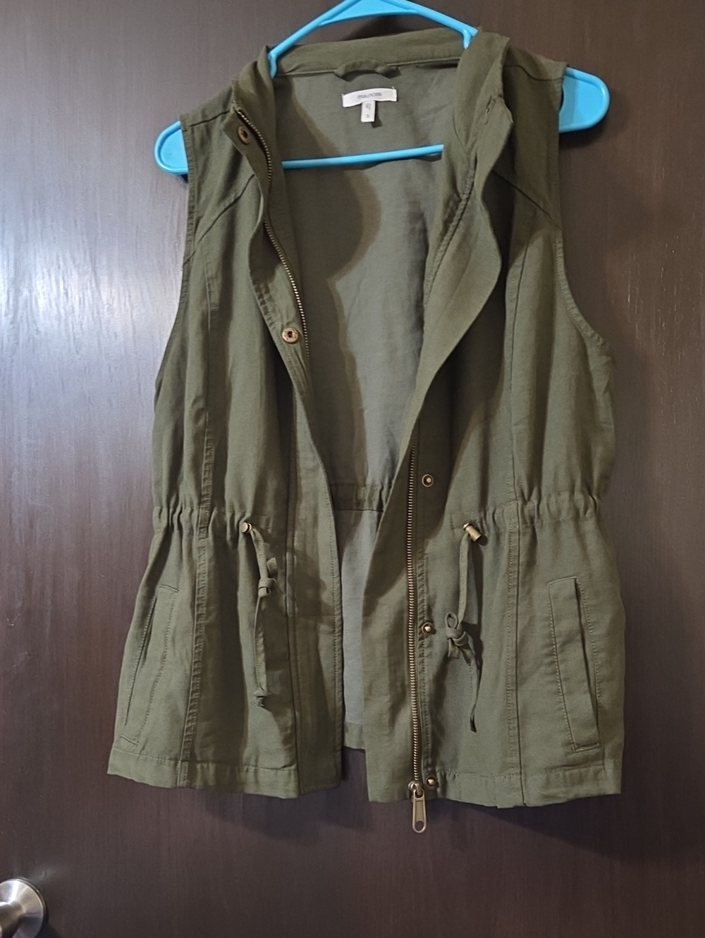 Maurices Olive Green Vest  Small unisex